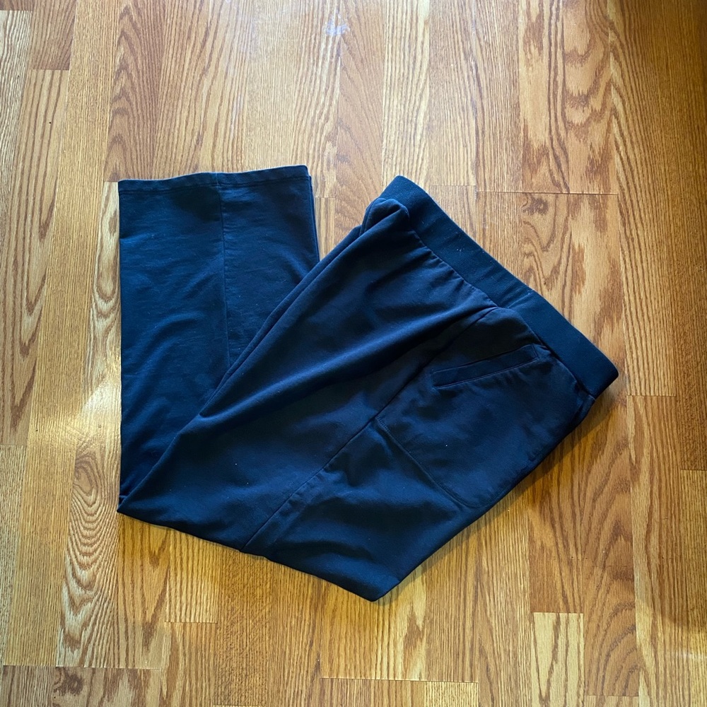 Christopher & Banks Black Knit Woman’s Pants Size XL